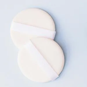 Velour powder sponge