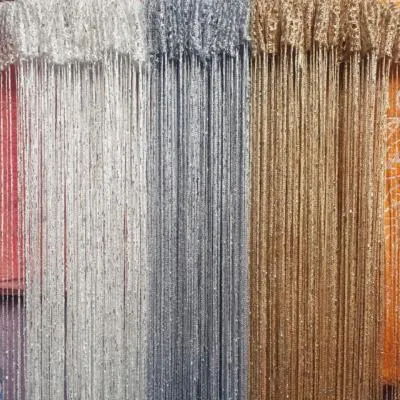 Tirai Kain Glitter