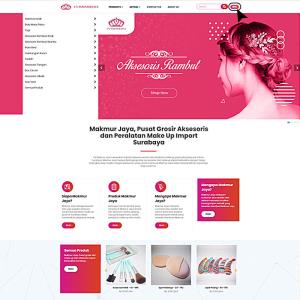 1.	Buka Website Makmur Jaya