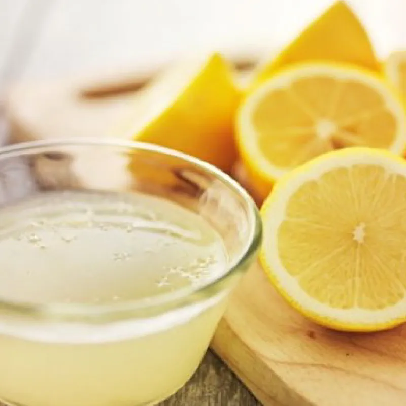 Jus Lemon dan Cuka