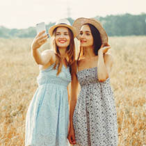Melindungi rambut dan kepala dari terik matahari