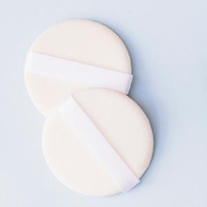 Velour powder sponge