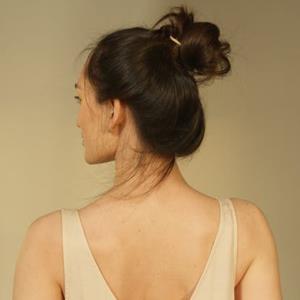 Messy Back Bun
