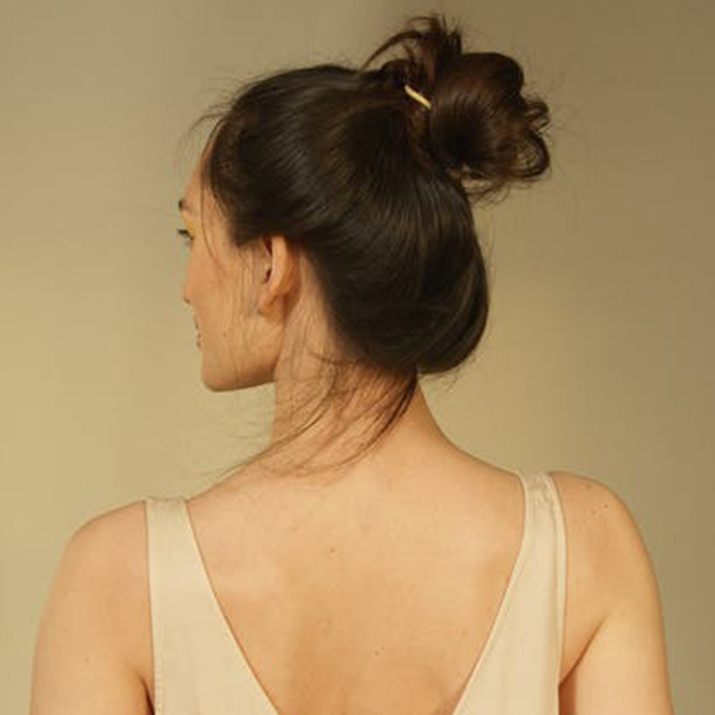 Messy Back Bun