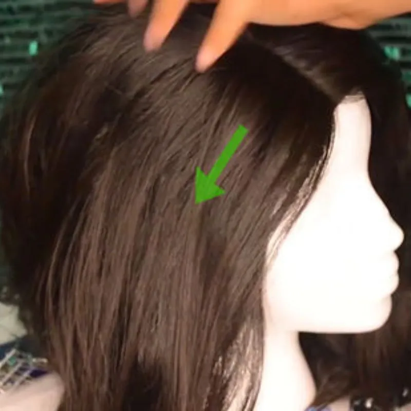 4. Selesai dan Periksa Wig