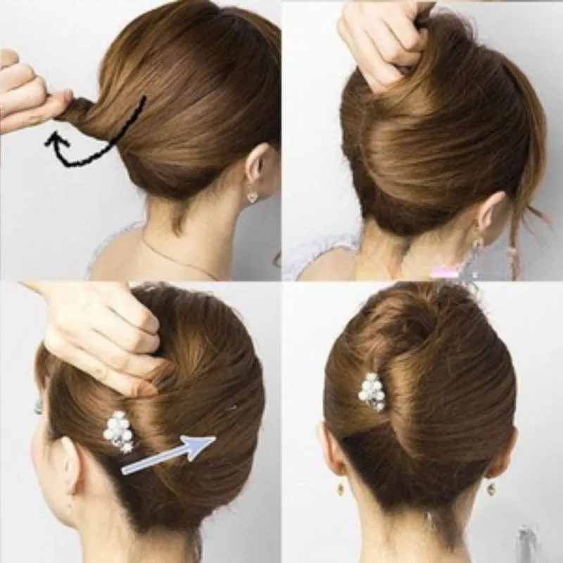 Mulai dengan Bagian Depan Rambut