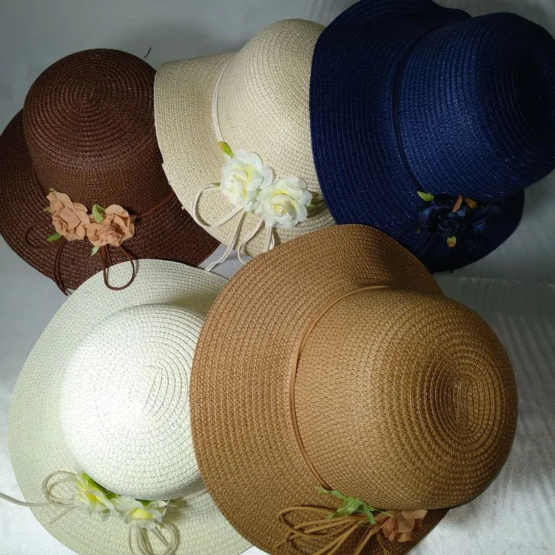 Topi Diana Mawar Flanel Lidi - NX-139