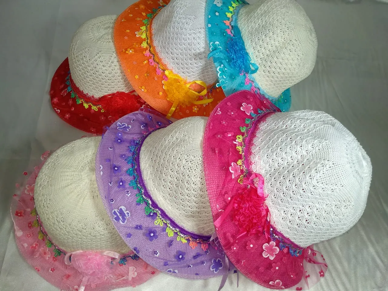 Topi Anak Renda Bunga - NX-275
