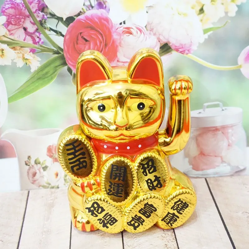 Patung Kucing Mas - MP-312