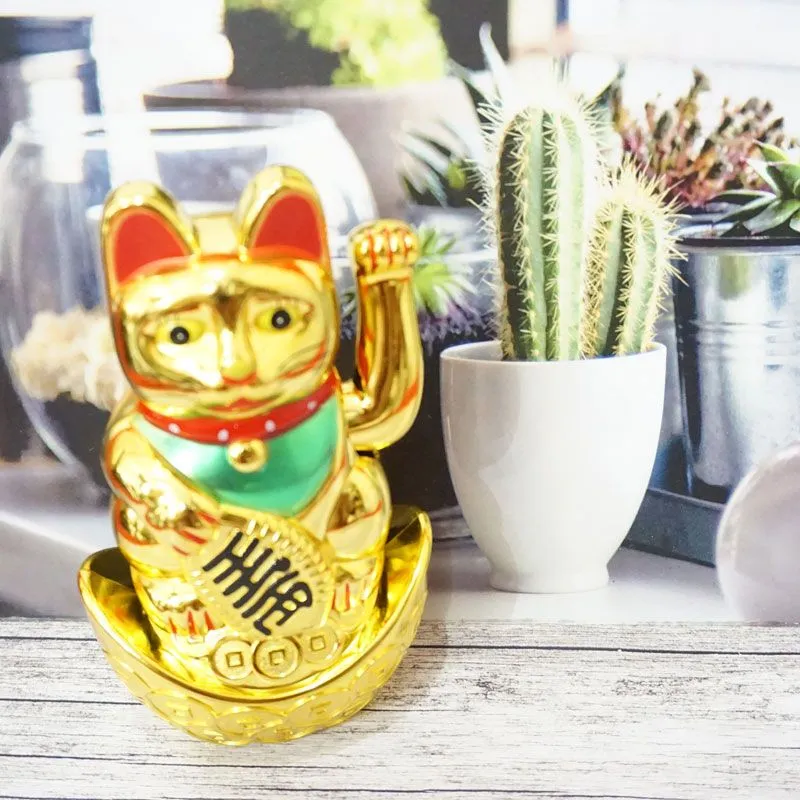 Patung Kucing Mas - MP-315