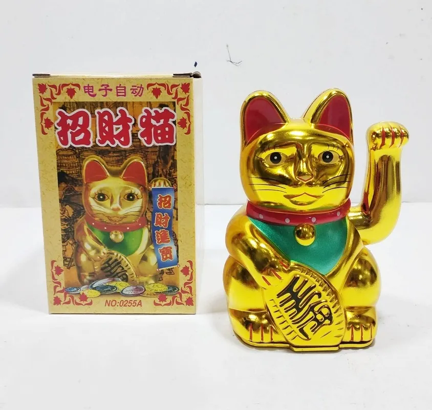 Patung Kucing Mas KF-62