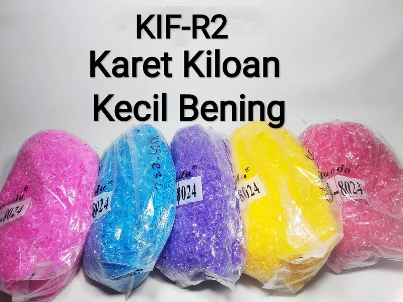 Karet Kiloan Mini Bening KIF-R2