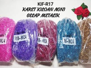 Karet Kiloan Mini Gelap Metalik KIF-R17