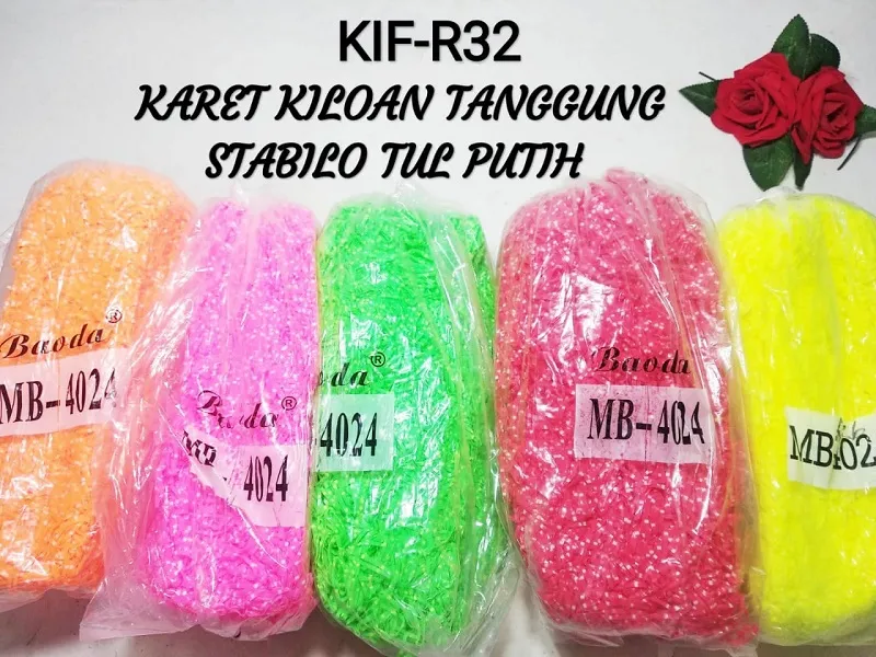 Karet Kiloan Tanggung Stabilo Tul Putih KIF-R32