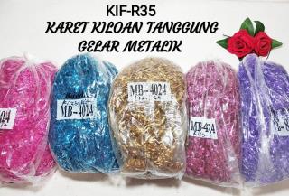 Karet Kiloan Tanggung Gelap Metalik KIF-R35